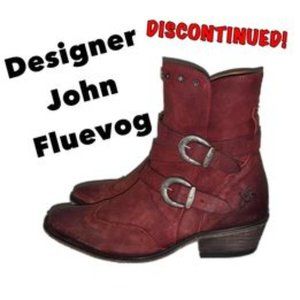 John Fluevog Leather Boots